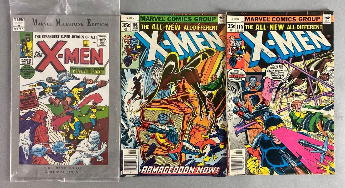 Group of 3 Marvel X-Men Comic Books (1 of 7)