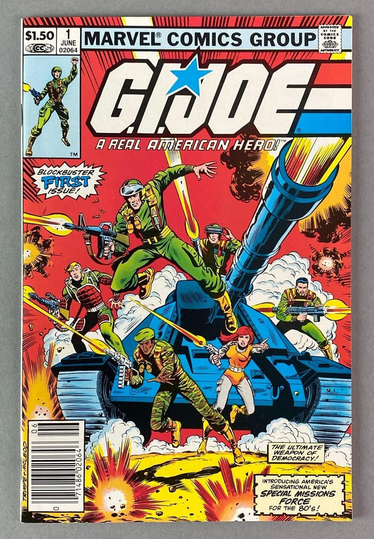 Marvel Comics G.I. Joe A Real American Hero No. 1 (1 of 8)