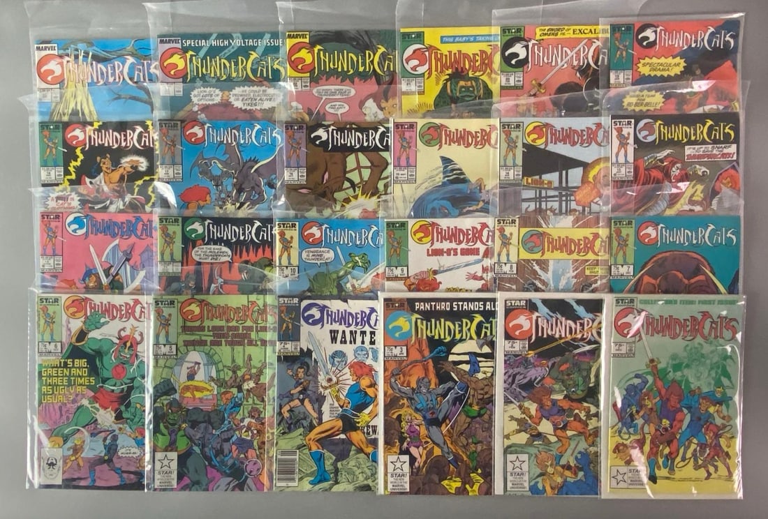 Group of 20+ Star/Marvel Thundercats Comic Books (1 of 3)
