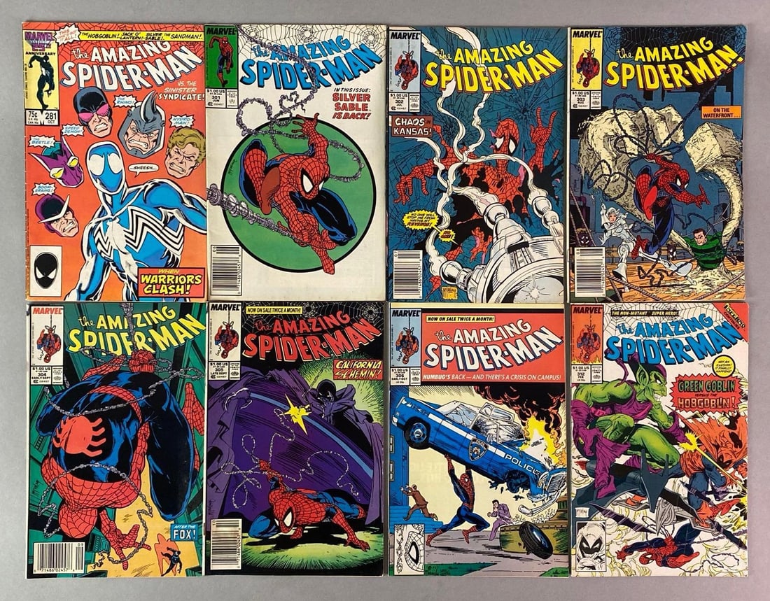 Group of 8 Marvel The Amazing Spider-Man Comic Books (1 of 4)