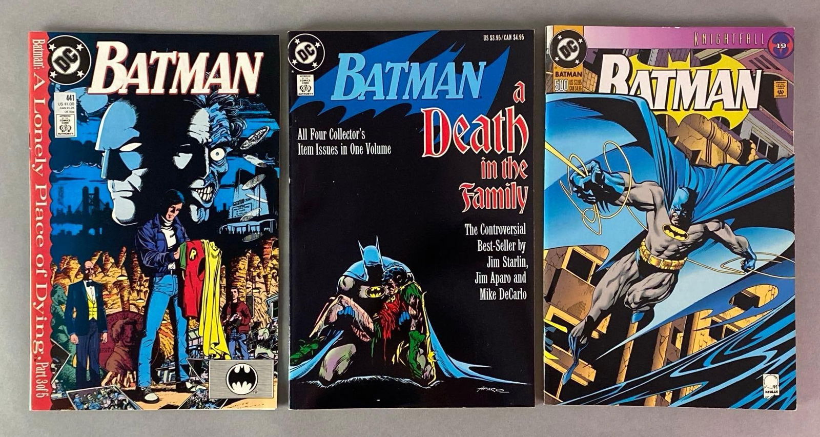 Group of 3 DC Batman Graphic Novels and Comic Books (1 of 7)