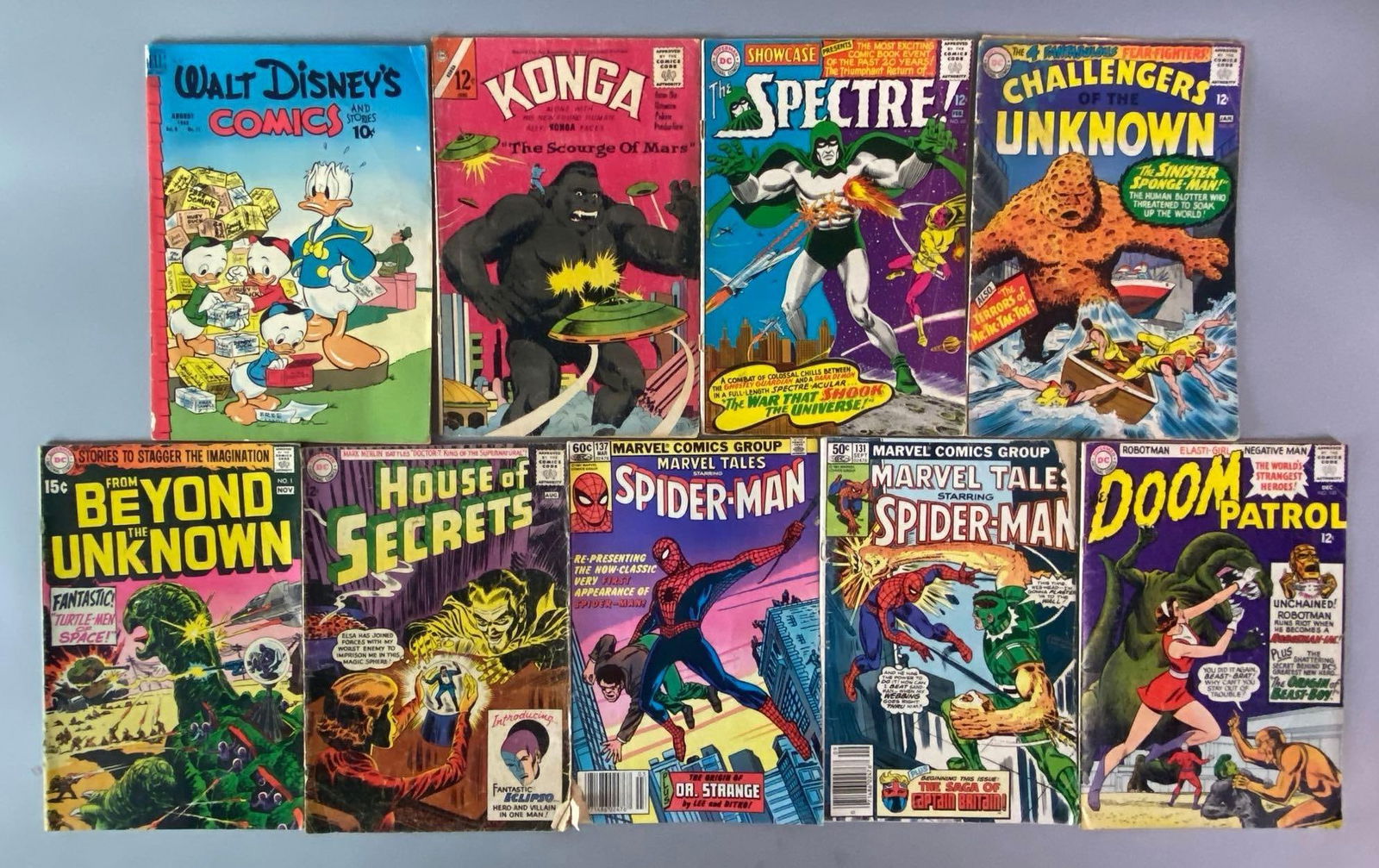 Group of 9 Assorted Comic Books (1 of 3)