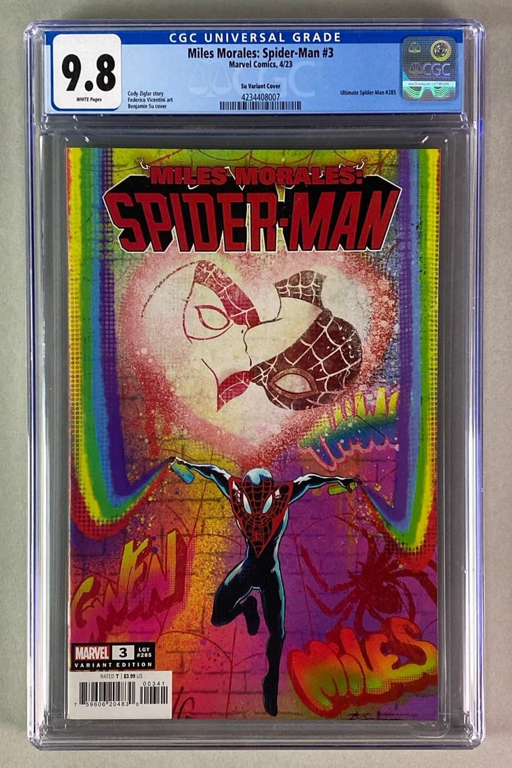 CGC Graded Marvel Comics Miles Morales: Spider-Man No. 3 (1 of 6)