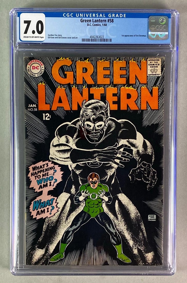 CGC Graded DC Comics Green Lantern No. 58 (1 of 7)
