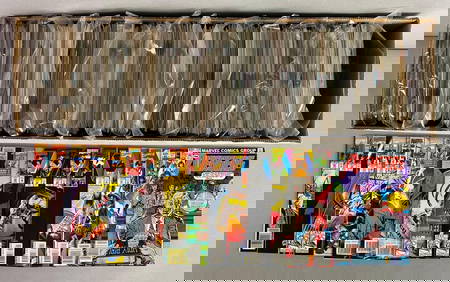 Long Box of Approx 200+ Marvel Comic Books (1 of 3)