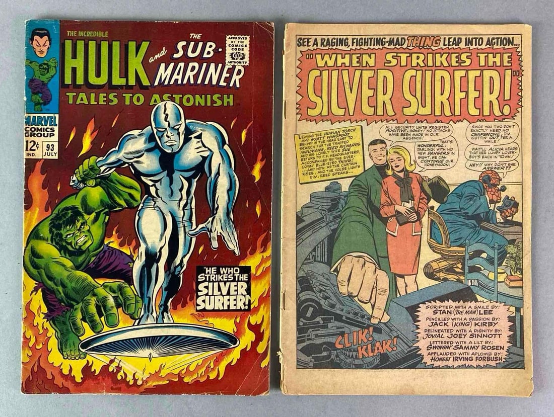 Group of 2 Marvel Tales to Astonish and The Fantastic Four Comic Books (1 of 10)