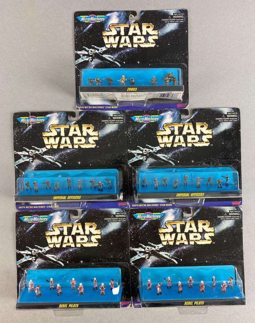 Group of 5 Galoob Micro Machines Star Wars Figurines (1 of 4)