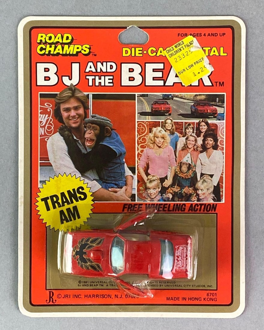 1981 Road Champs BJ and the Bear Die-Cast Trans Am (1 of 3)