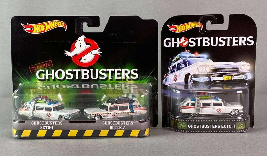 Group of 2 Mattel Hot Wheels Ghostbuster Die-Cast Vehicles (1 of 3)