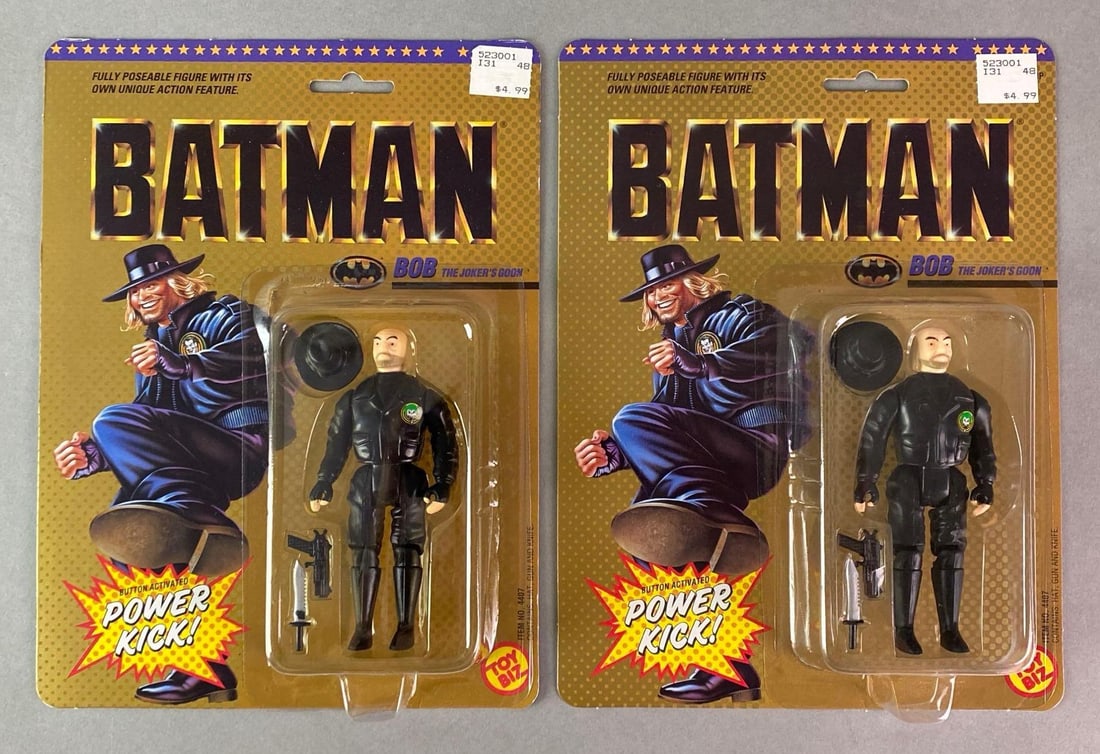 Group of 2 1989 Toy Biz Batman Bob The Jokers Goon Action Figures (1 of 4)