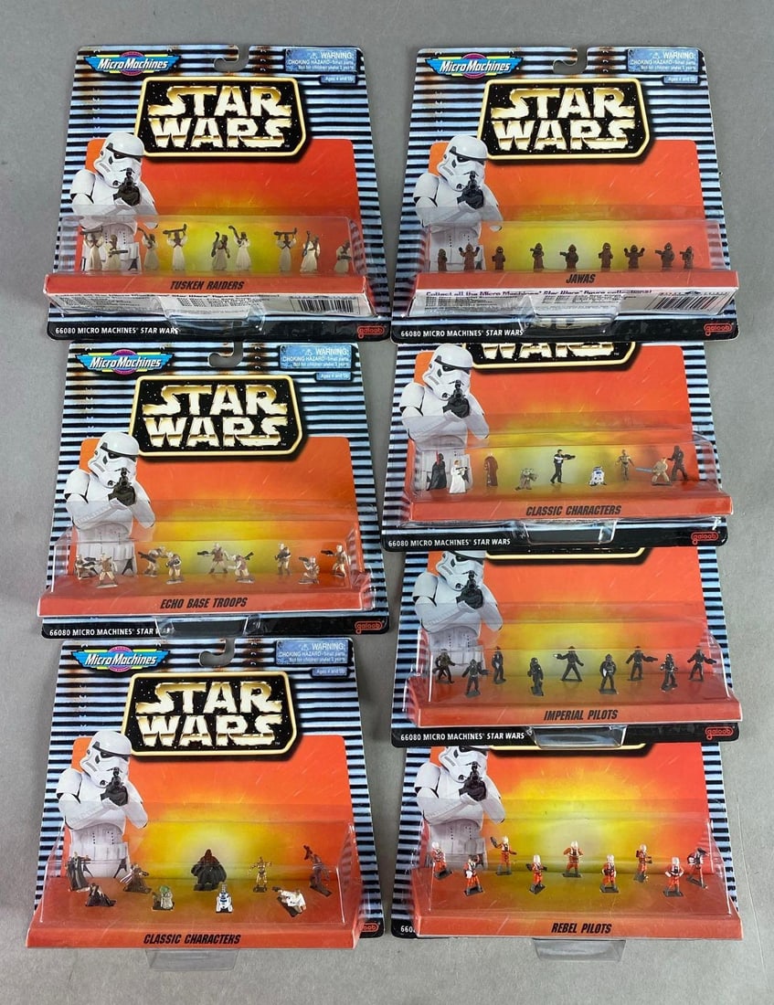 Group of 7 Micro Machines Star Wars Figure Collections (1 of 3)
