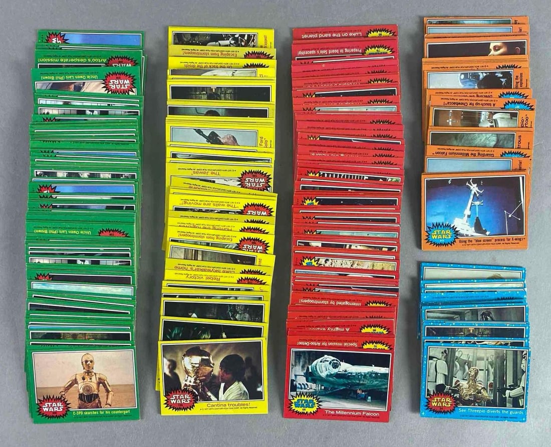 Group of 130+ Star Wars Movie Trading Cards (1 of 3)