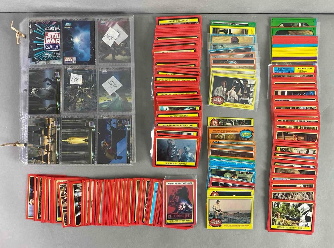 Group of 230+ Topps Star Wars Trading Cards (1 of 5)