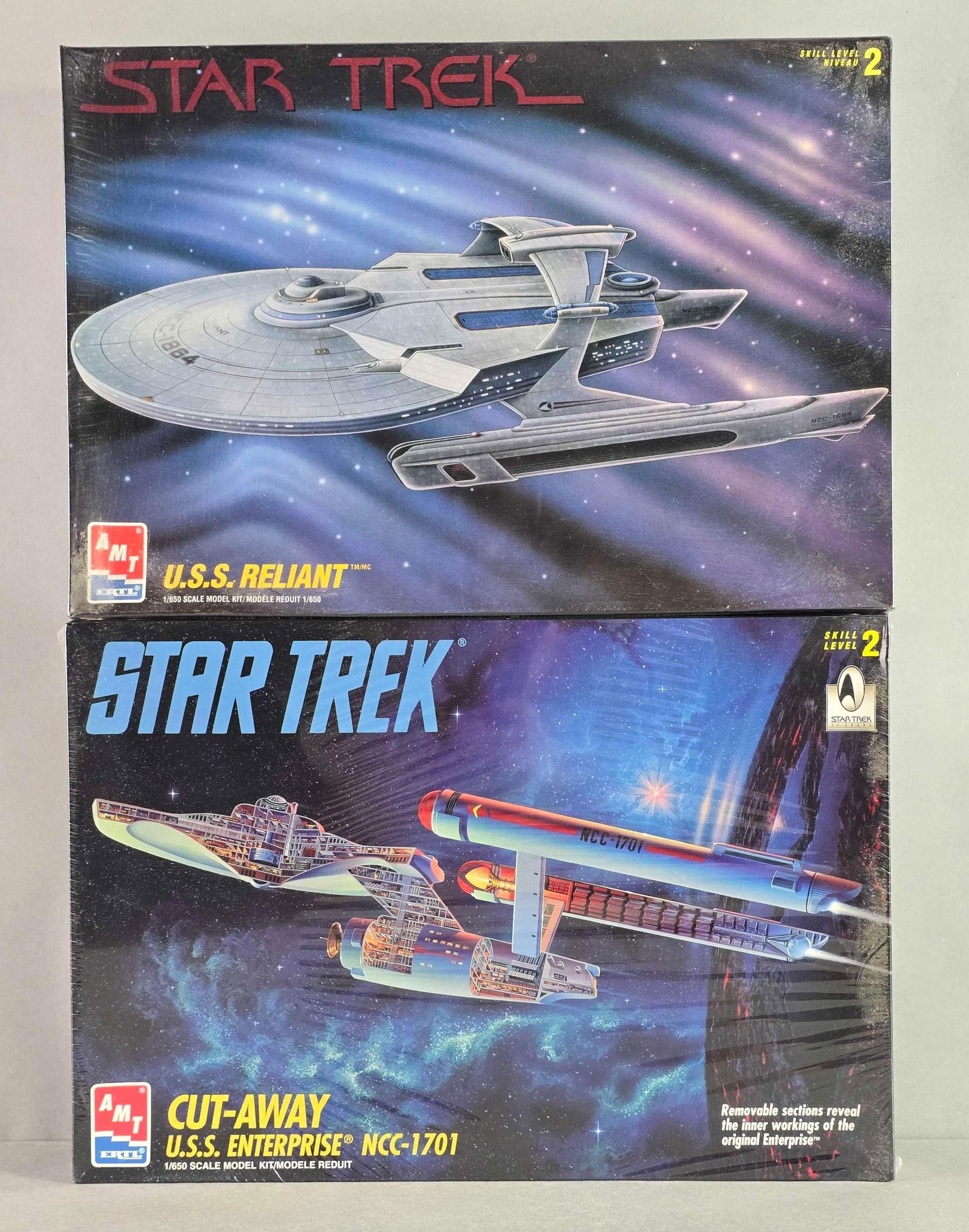 Group of 2 AMT ERTL Star Trek Plastic Assembly Kits (1 of 5)