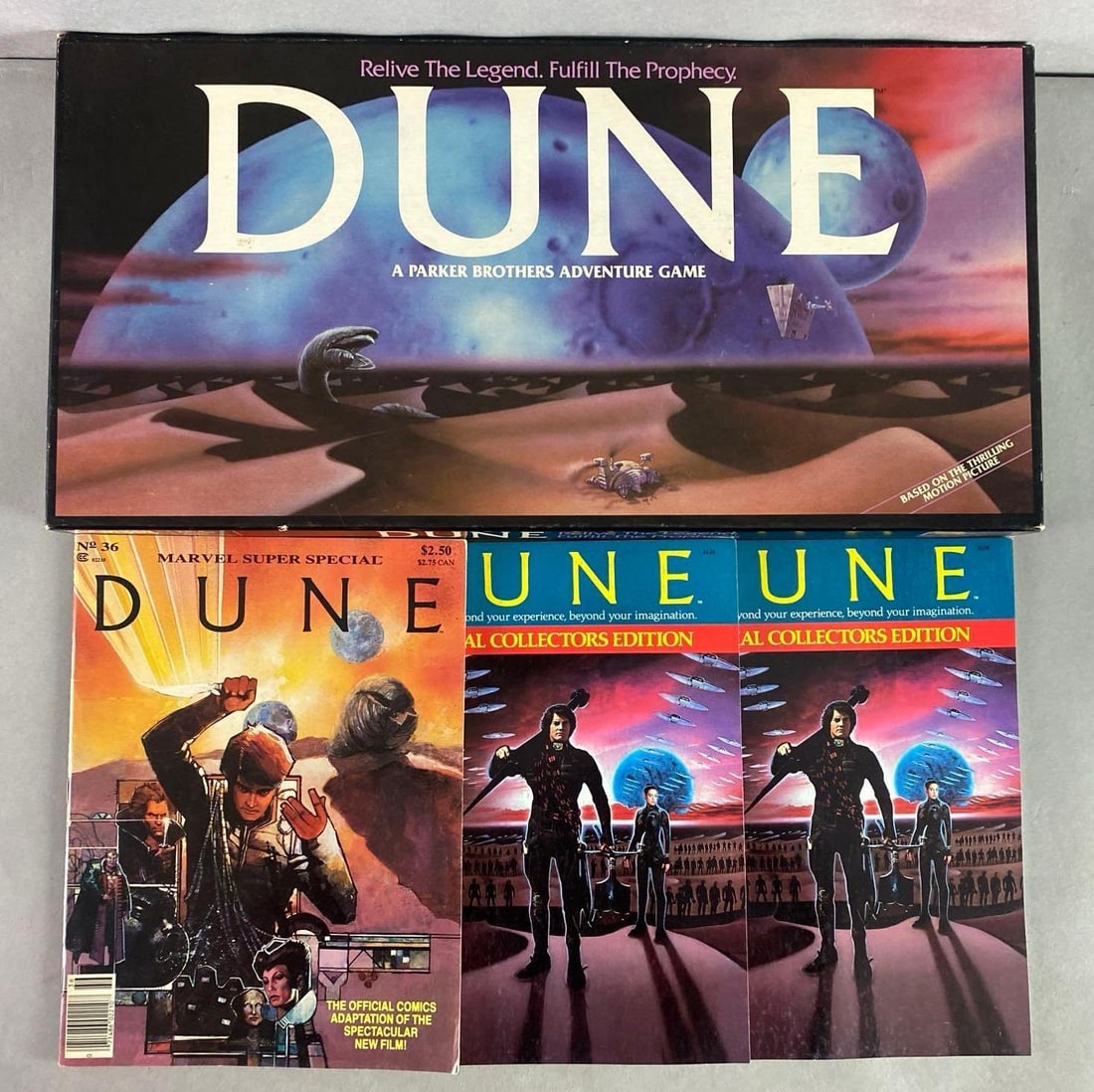 Group of 4 Dune Comic Books and Board Game (1 of 2)