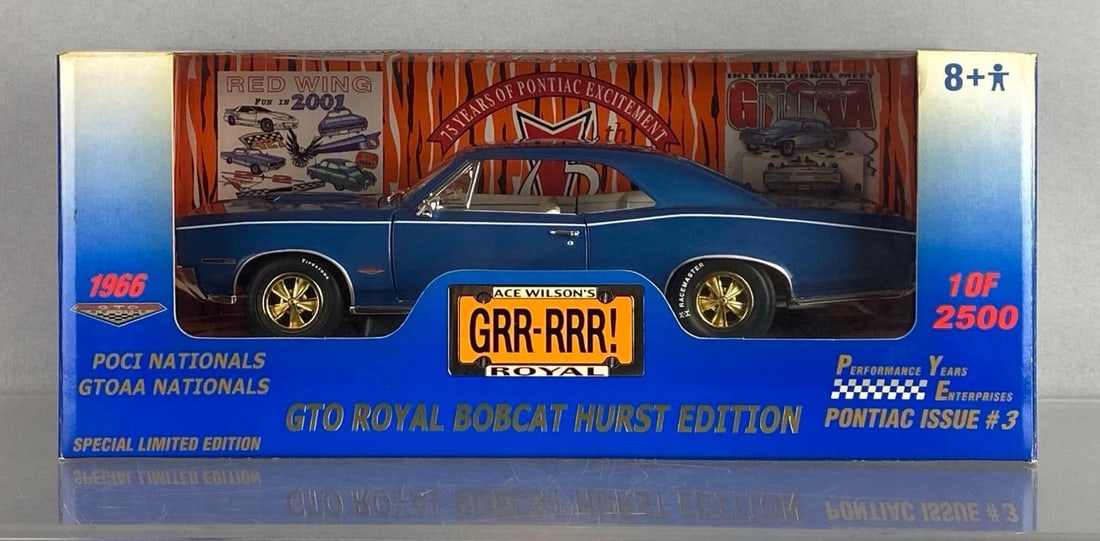 Racing Champions ERTL PYE Ace Wilson 1966 GTO Bobcat Hurst Edition (1 of 5)