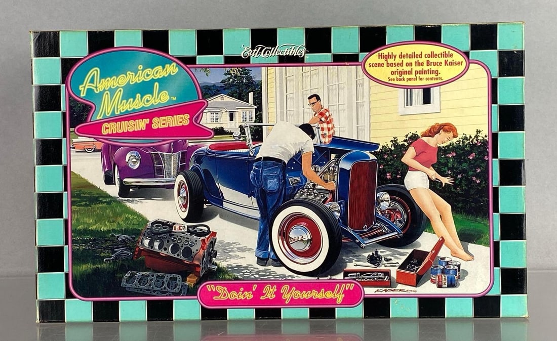 ERTL Collectibles American Muscle 1932 Ford Roadster Scene (1 of 4)