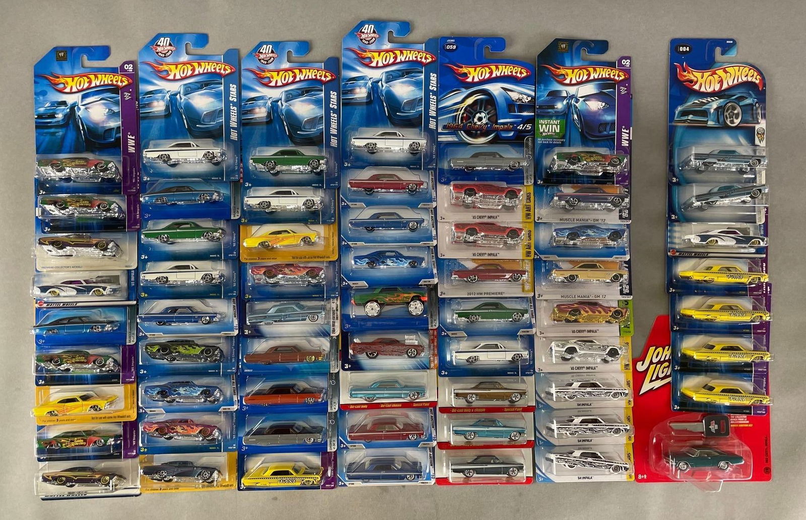 Group of 60+ Mattel Hot Wheels 1960s Chevy Impala (1 of 3)