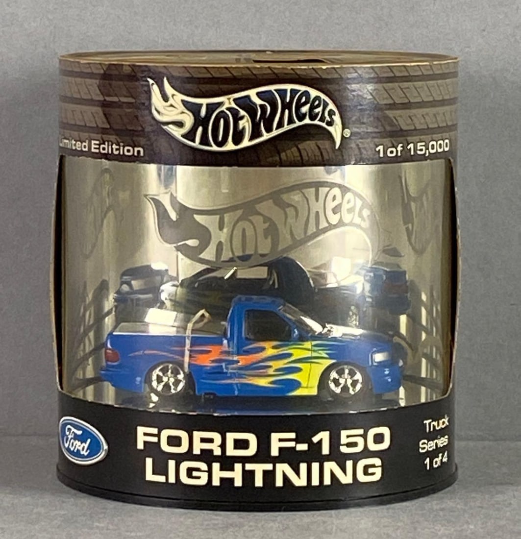 Mattel Hot Wheels Limited Edition Ford F-150 Lightning: Die-Cast, limited edition of 15000, truck series 1 of 4