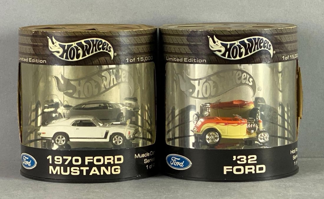 Group of 2 Mattel Hot Wheels Ford Model Cars (1 of 2)