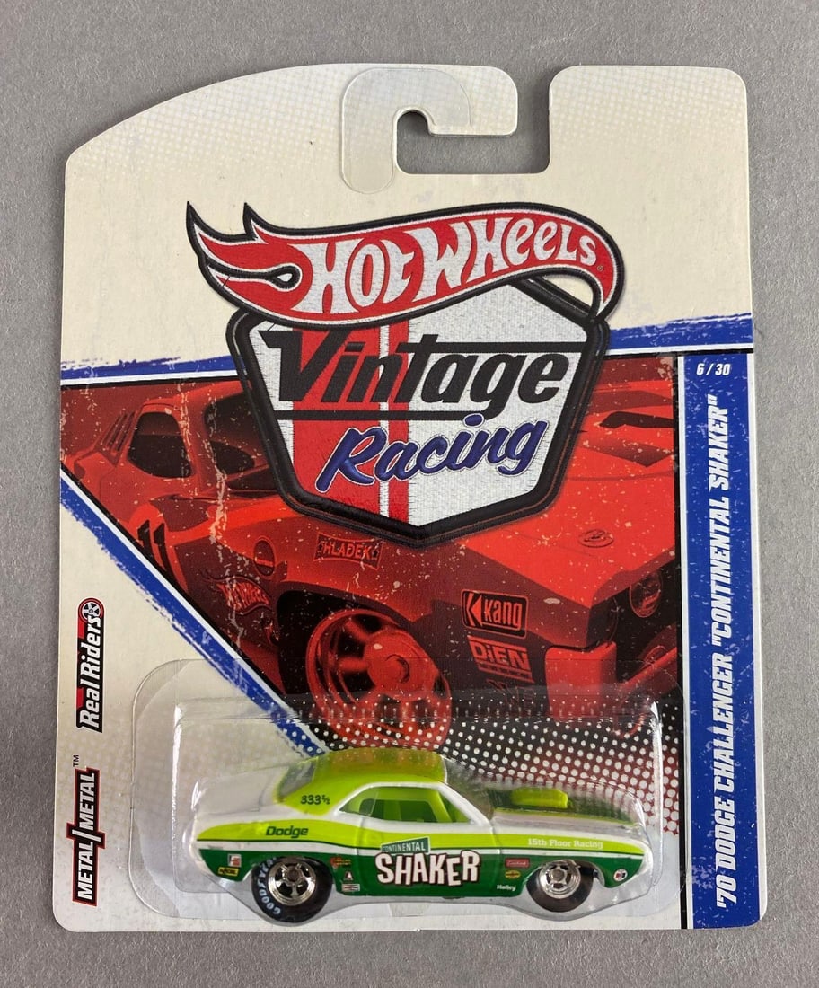 Mattel Hot Wheels Vintage Racing 1970 Dodge Challenger Continental Shaker (1 of 2)