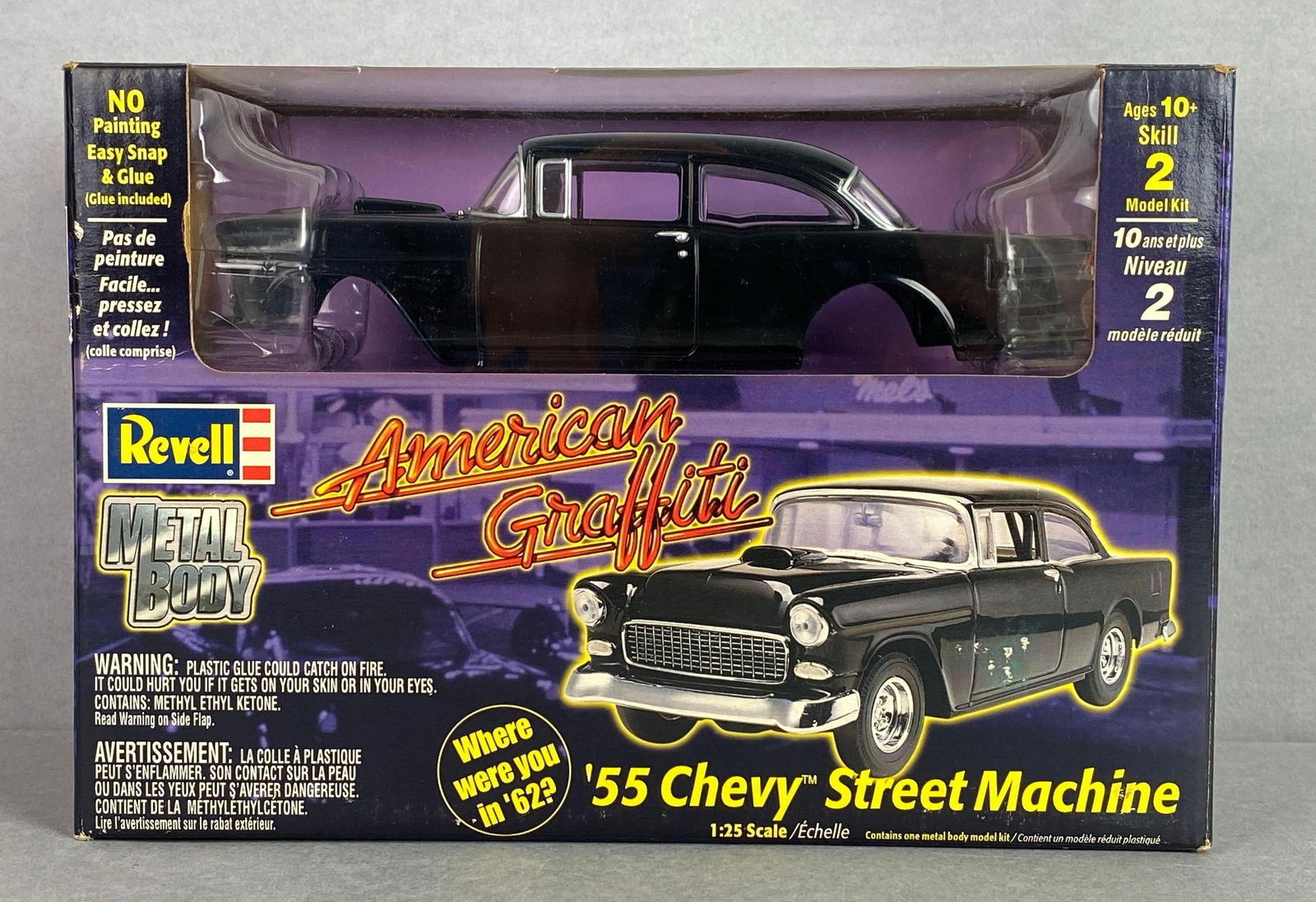 Revell American Graffiti 1955 Chevy Street Machine Model Kit (1 of 4)