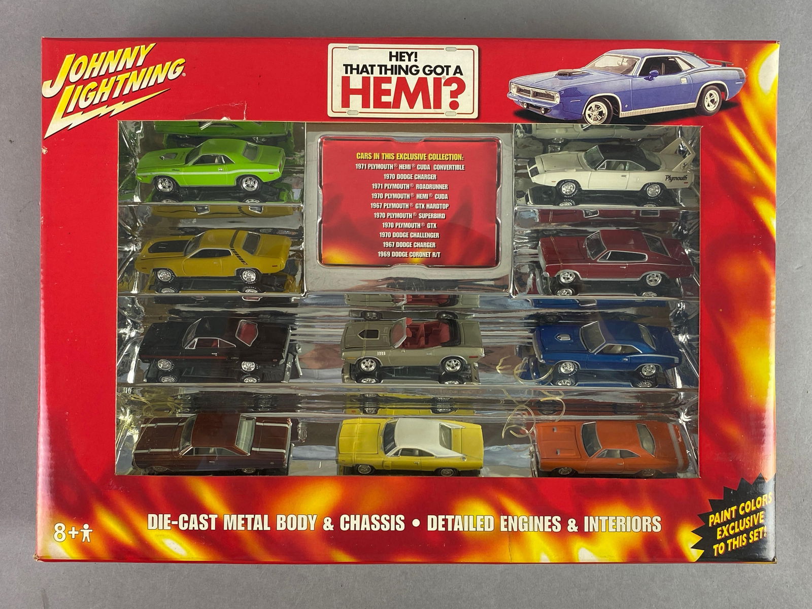 Playing Mantis Johnny Lightning Hey! That Thing Get A Hemi? Gift Pack (1 of 2)