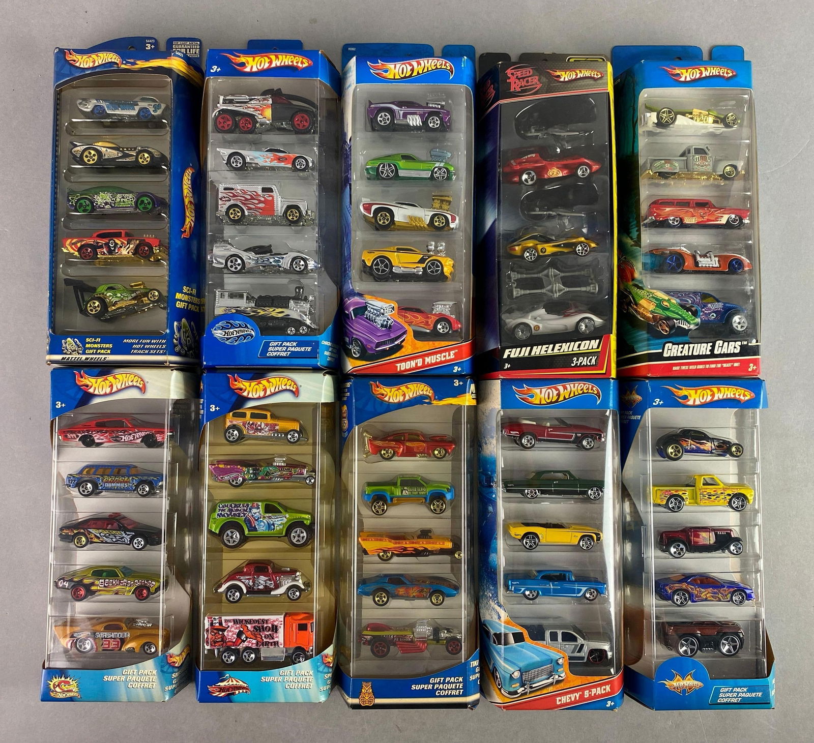 Group of 10 Mattel Hot Wheels Gift Packs (1 of 3)
