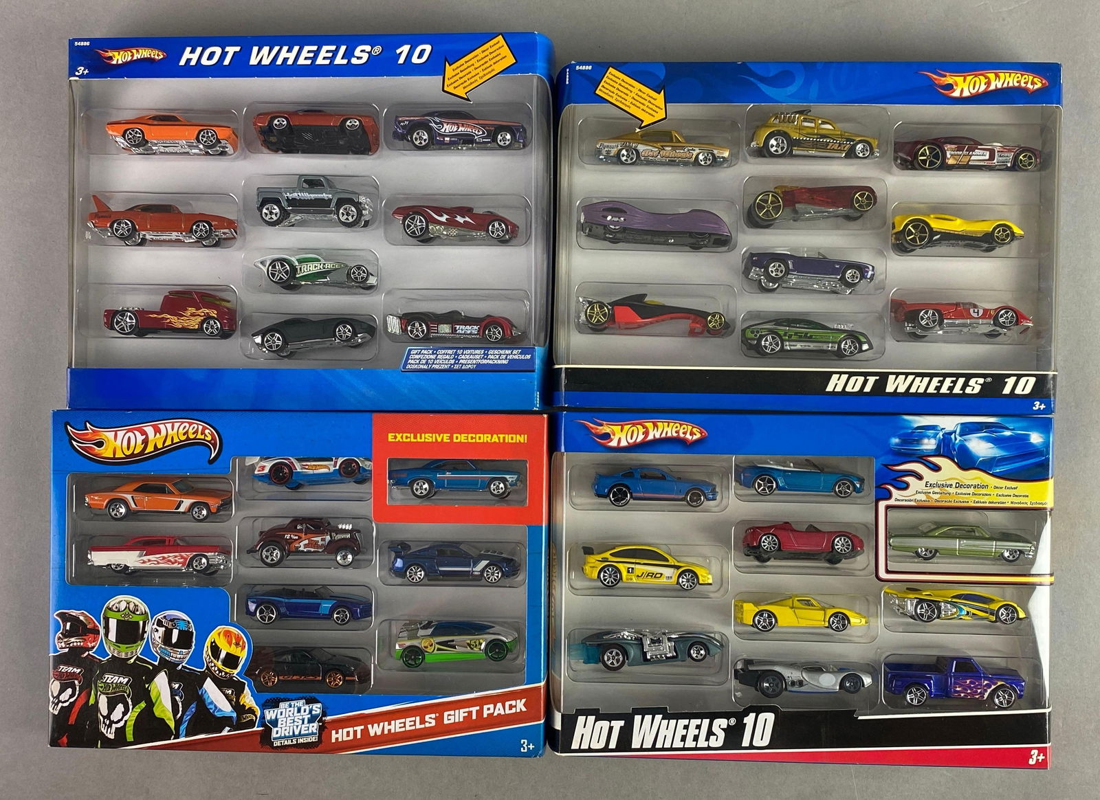 Group of 4 Mattel Hot Wheels Gift Packs (1 of 3)