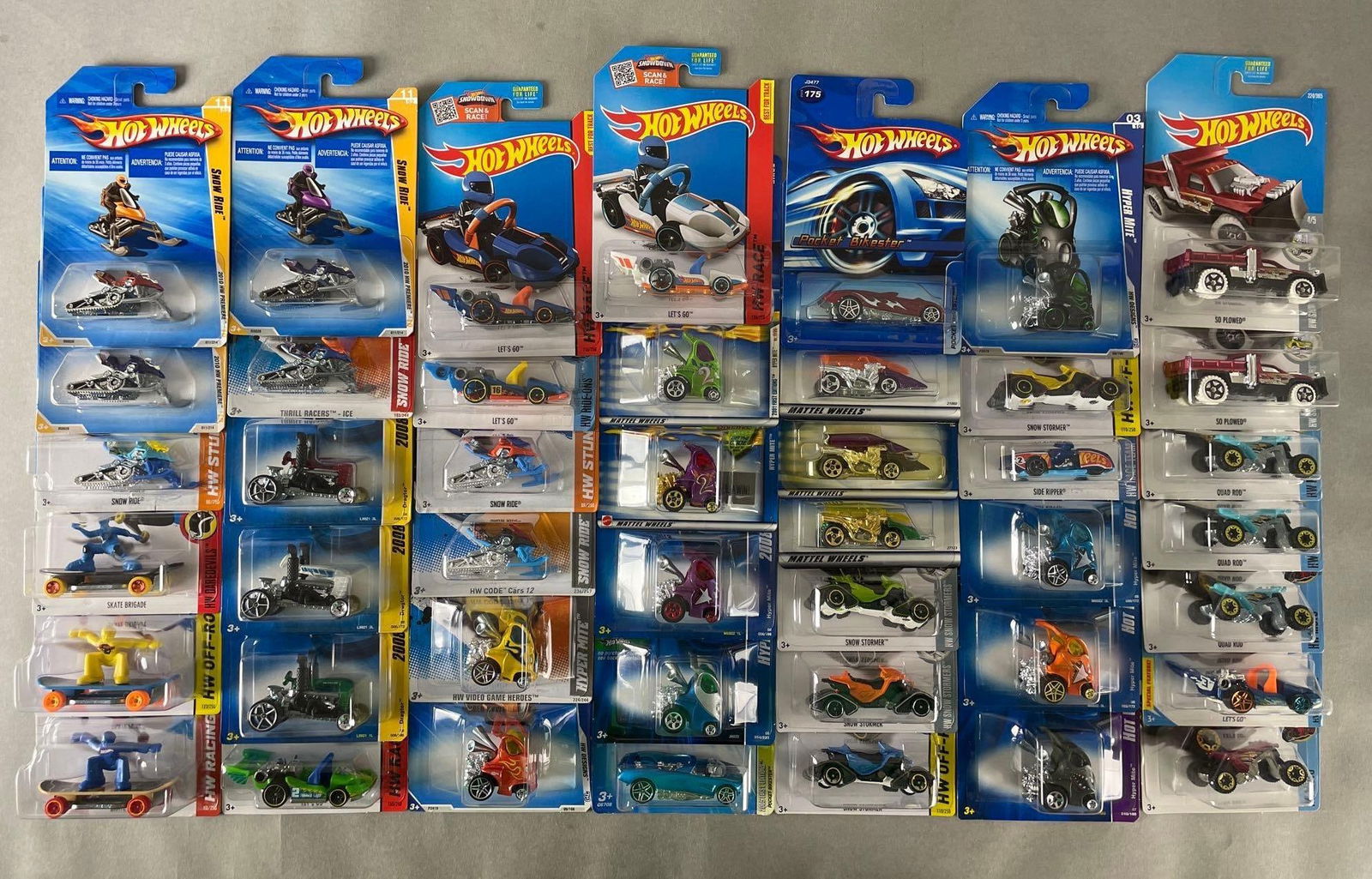 Group of 40+ Mattel Hot Wheels Assorted Die-Cast Vehicles (1 of 4)