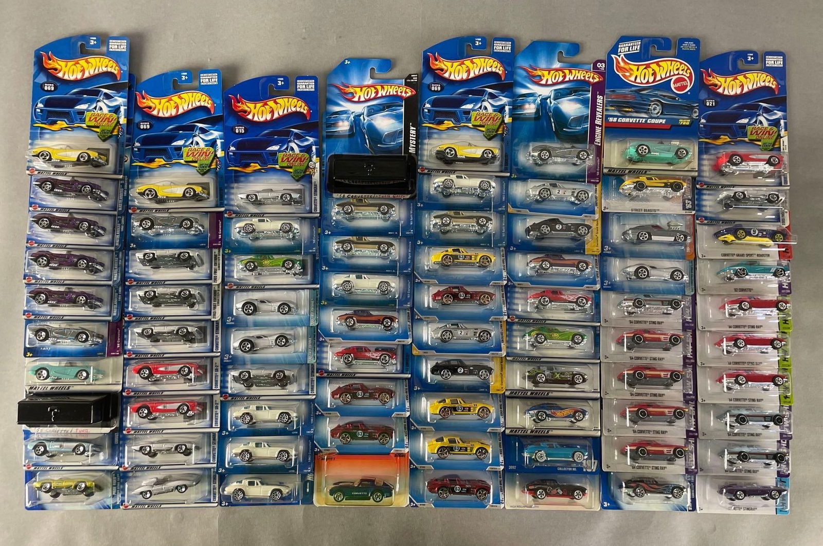 Group of 75+ Mattel Hot Wheels Corvette Die-Cast Cars (1 of 4)