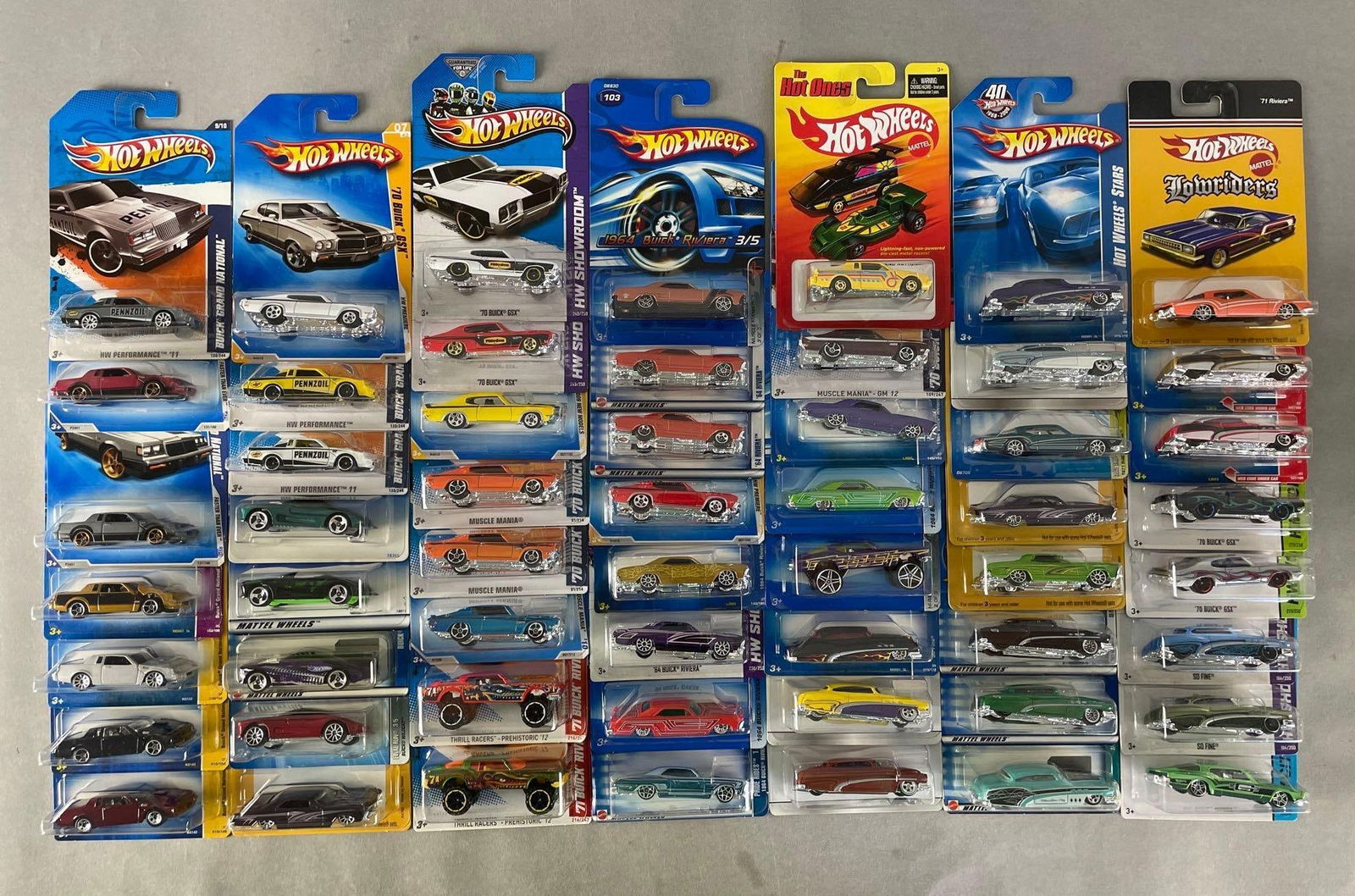 Group of 50+ Mattel Hot Wheels Buick Die-Cast Cars (1 of 3)