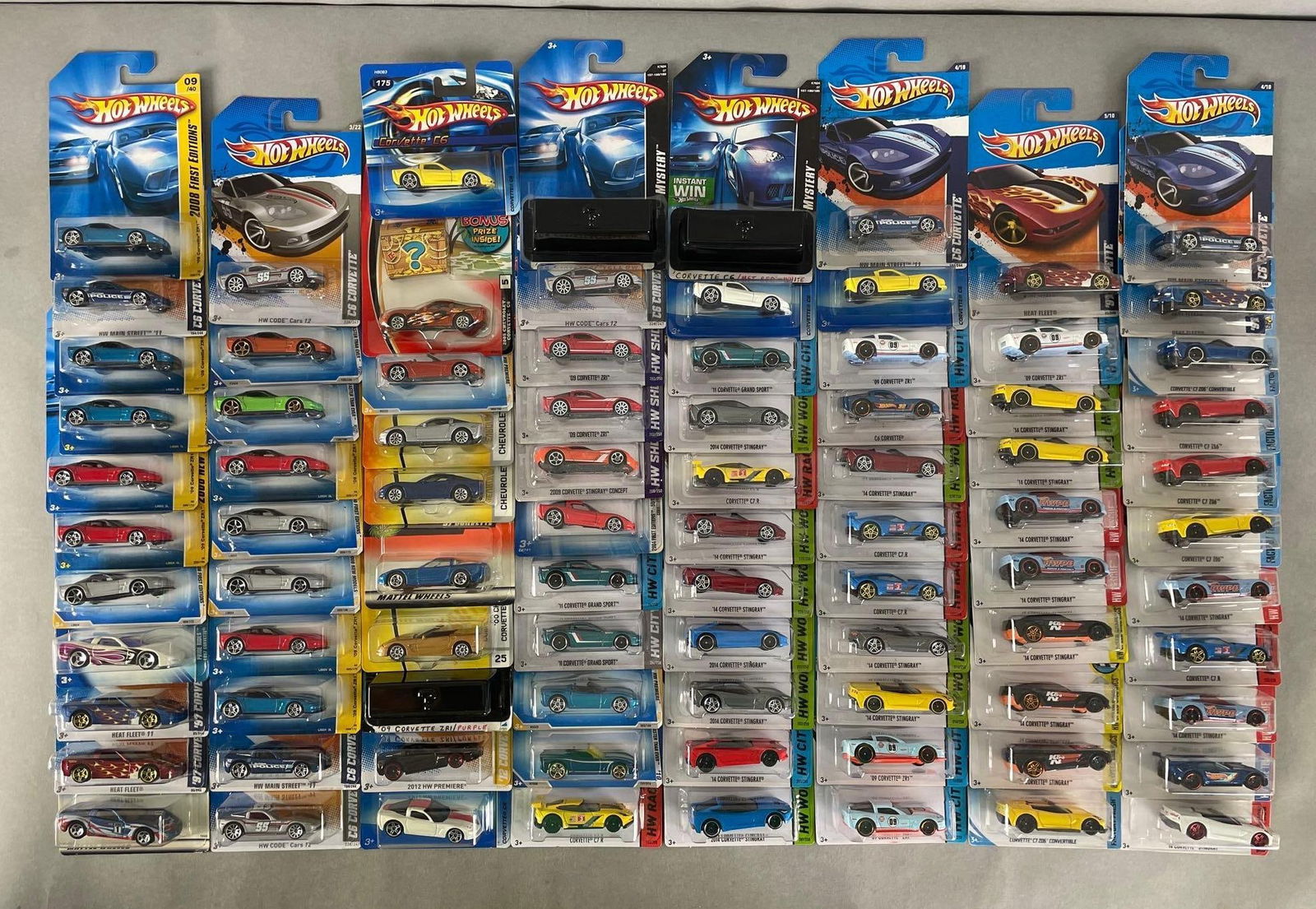 Group of 80+ Mattel Hot Wheels Corvette Die-Cast Cars (1 of 4)