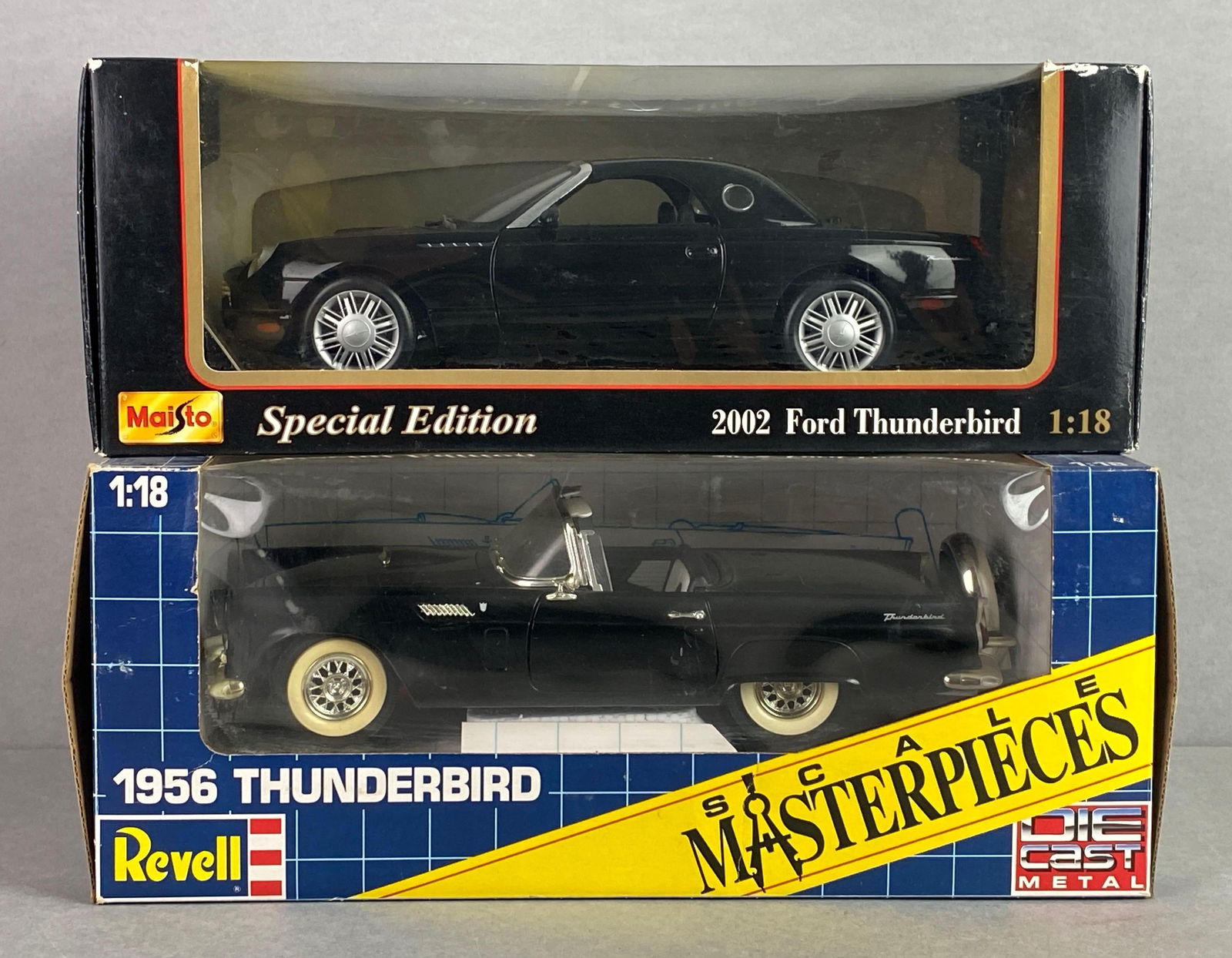 Group of 2 Model Ford Thunderbirds (1 of 3)