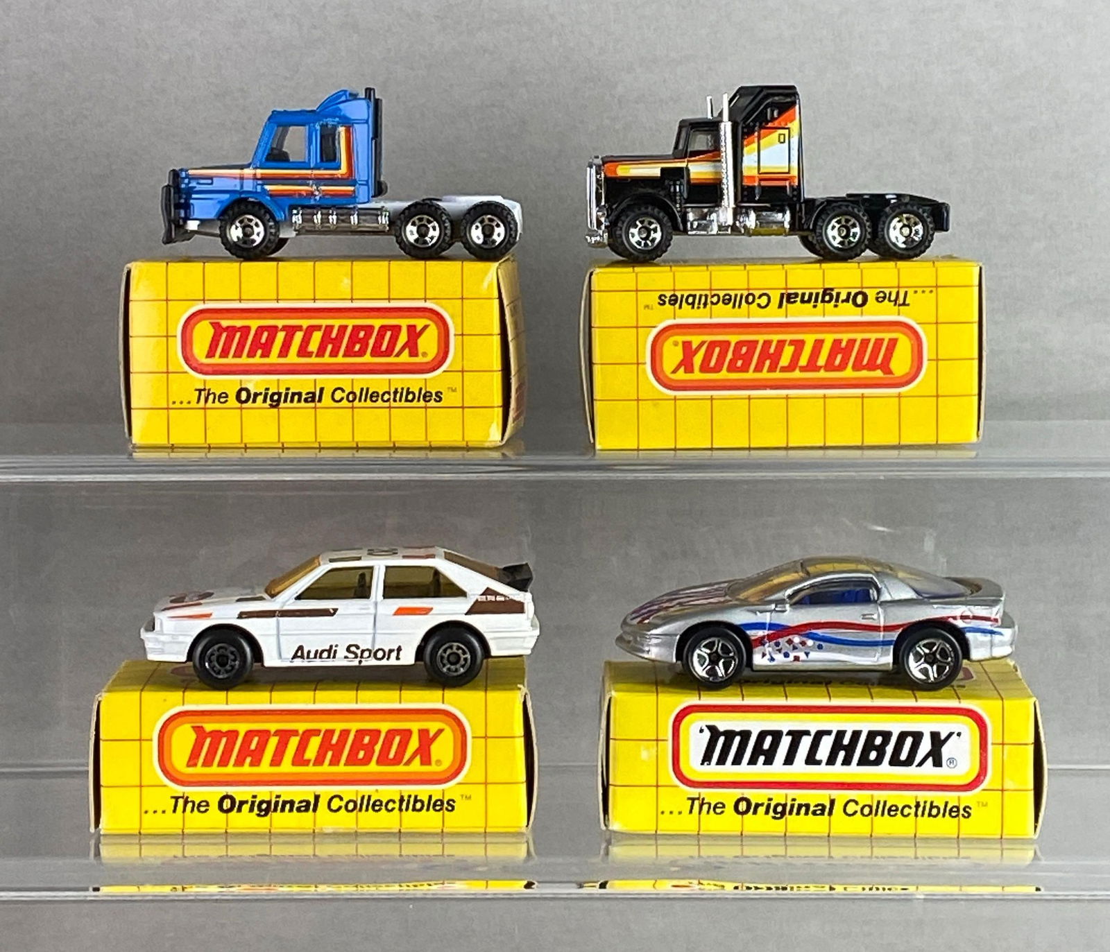 Group of 4 Matchbox No. 8, 42, 23 and 43 Die-Cast Vehicles (1 of 4)
