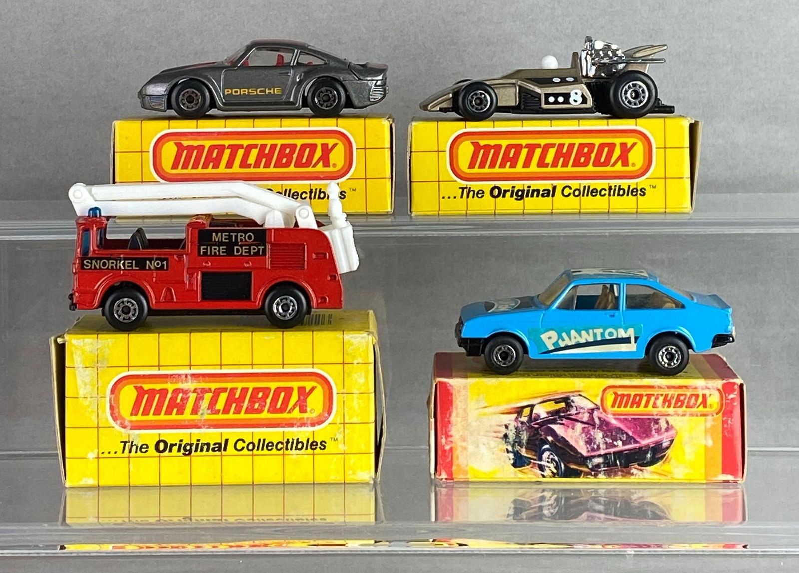 Group of 4 Matchbox No. 9, 7, 28 and 63 (1 of 3)