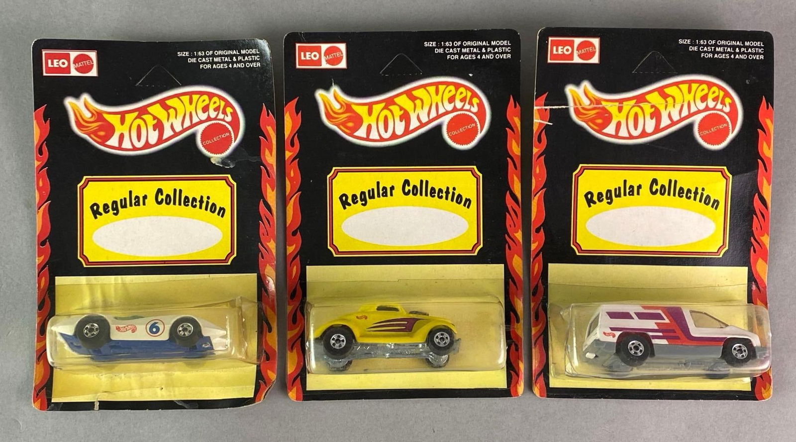 Group of 3 Hot Wheels Regular Collection Die-Cast Vehicles (1 of 5)