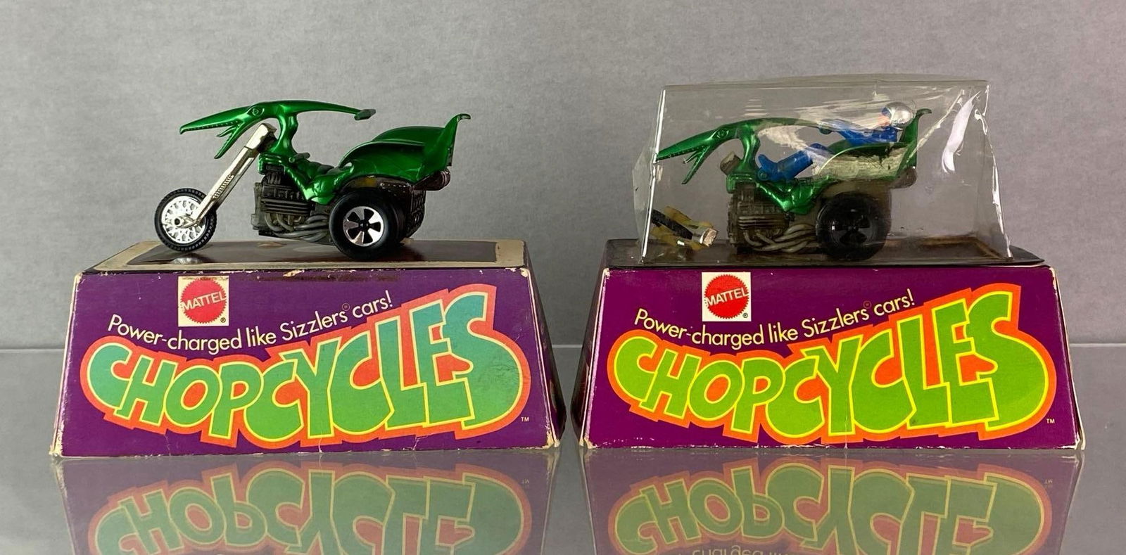 Group of 2 Hot Wheels Chopcycles Die-Cast Motorcycles (1 of 5)