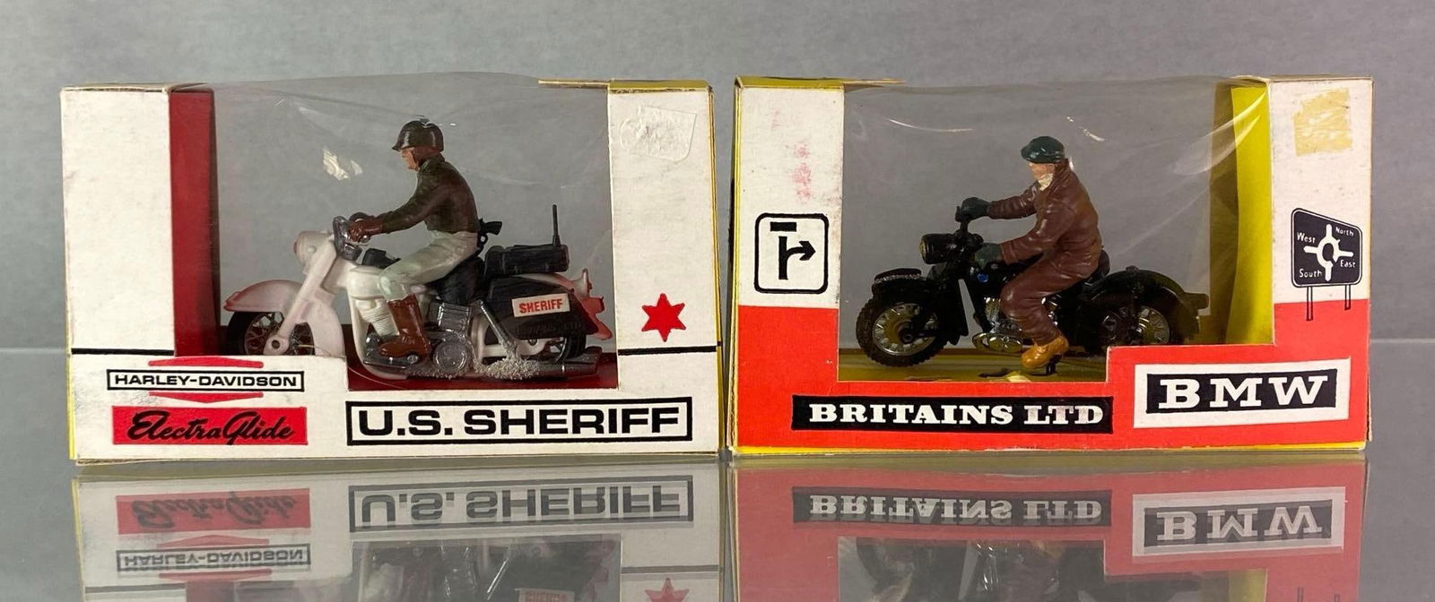 Group of 2 Britains LTD Harley-Davidson and B.M.W. Die-Cast Motorcycles (1 of 5)