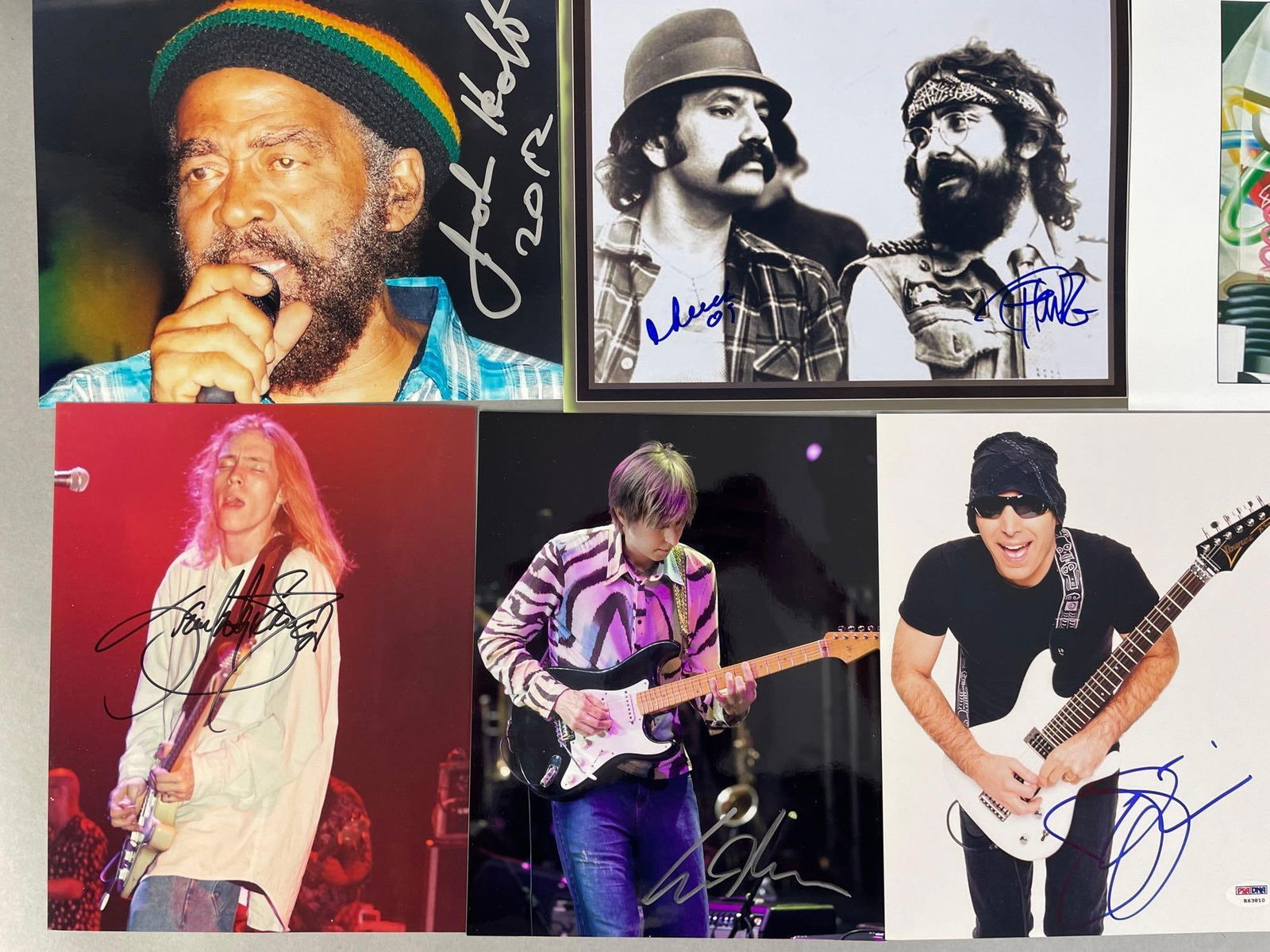 Group of 9 Signed Musician Photos (1 of 7)