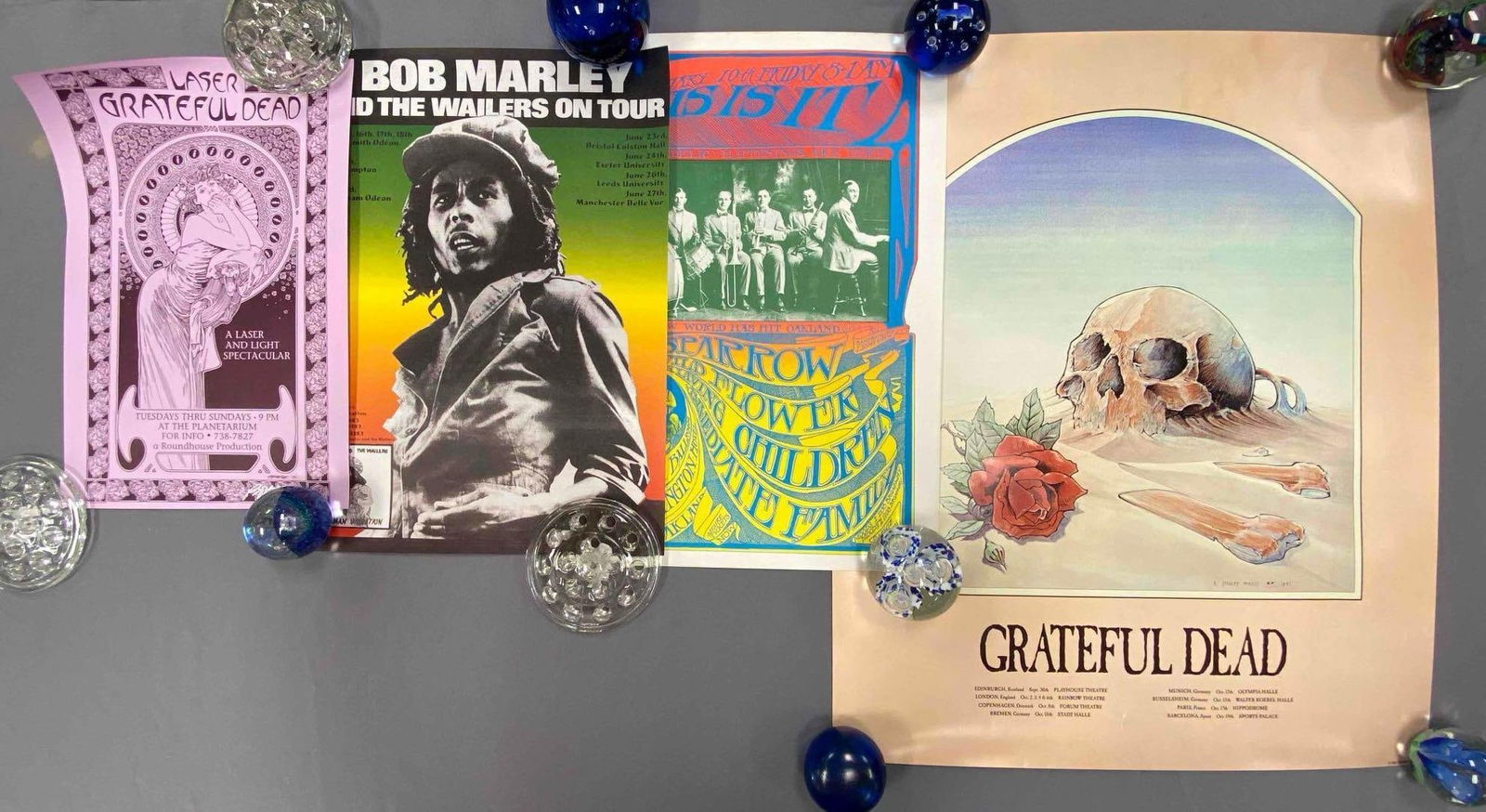 Group of 4 Musician and Band Posters (1 of 3)