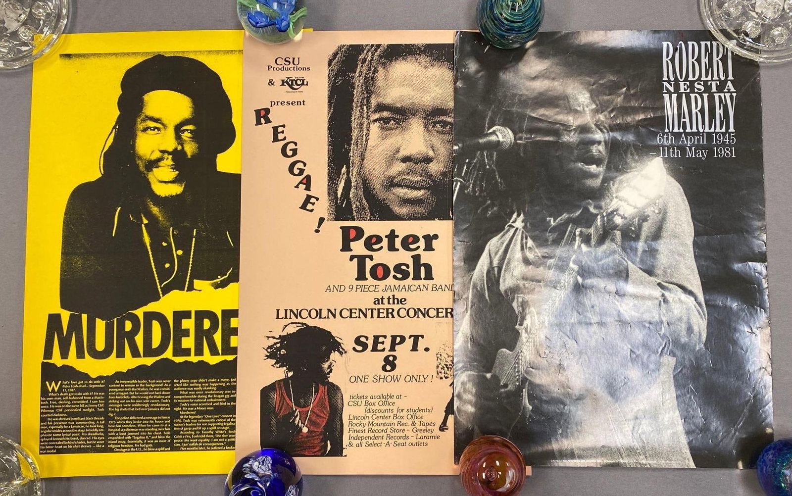 Group of 3 Reggae Artists Posters (1 of 4)