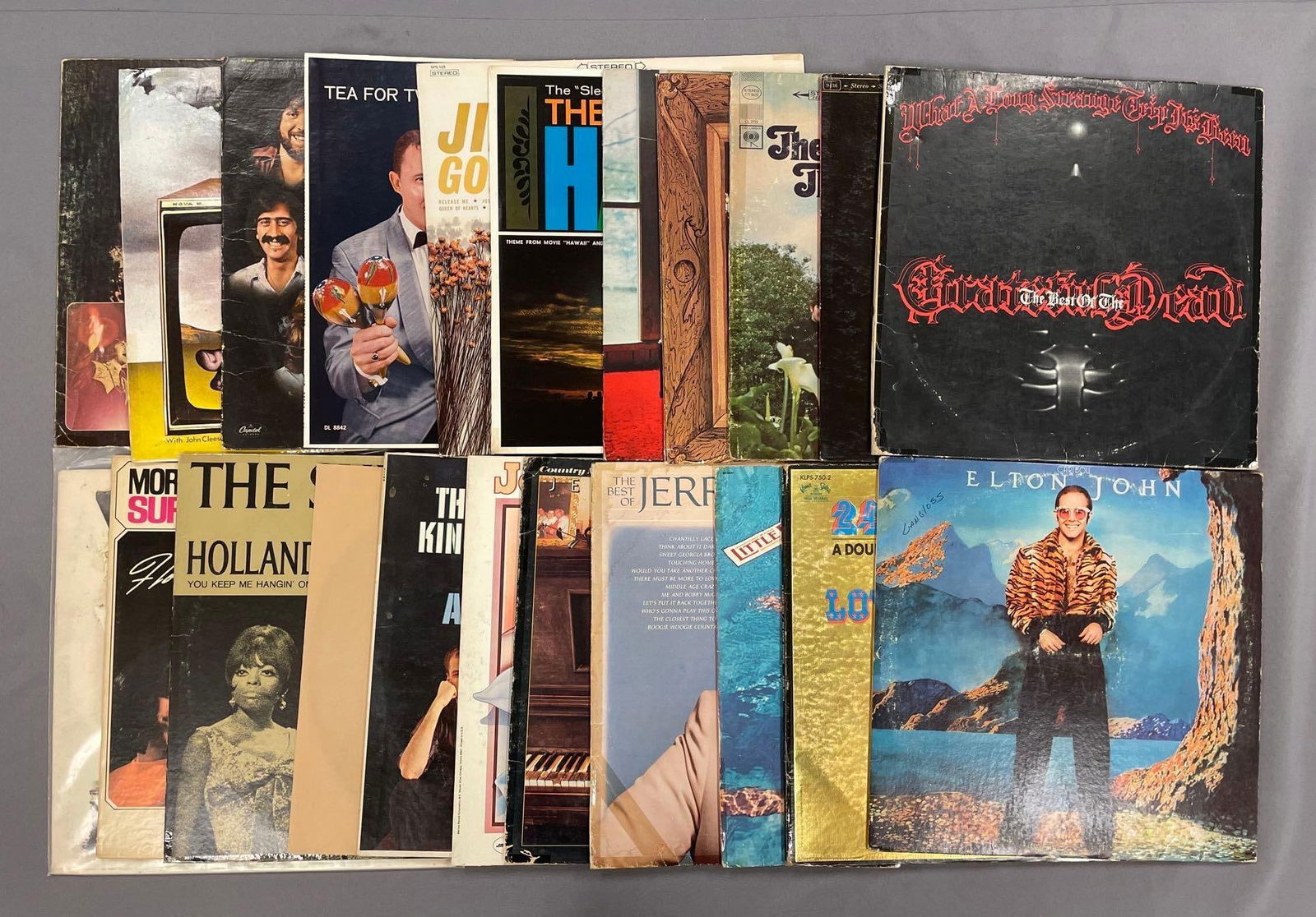 Group of 70+ Vintage Vinyl Records Including Elton John and More (1 of 4)