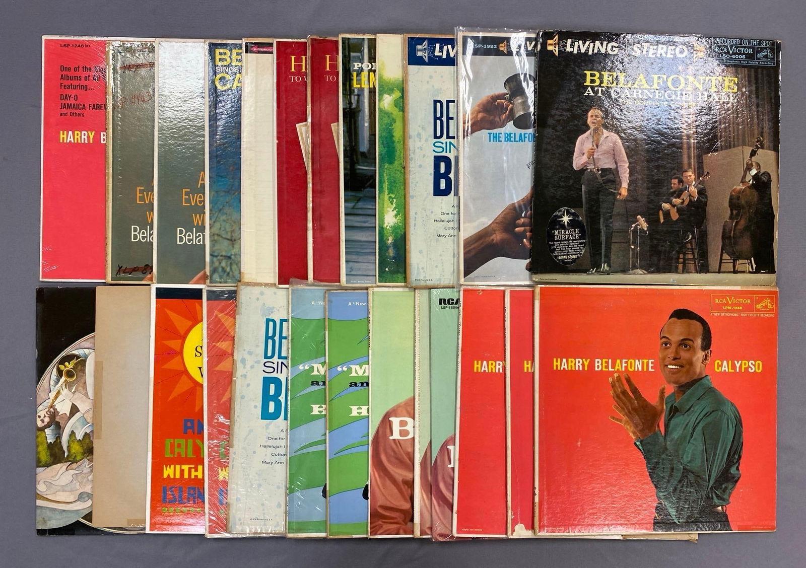 Group of 70+ Vintage Vinyl Records Including Harry Belafonte, Big Bands and More (1 of 4)