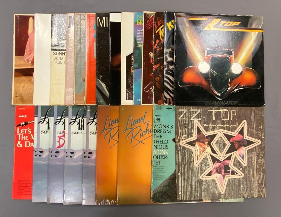 Group of 50+ Vintage Vinyl Records Including Lionel Richie, Compilations and More (1 of 3)