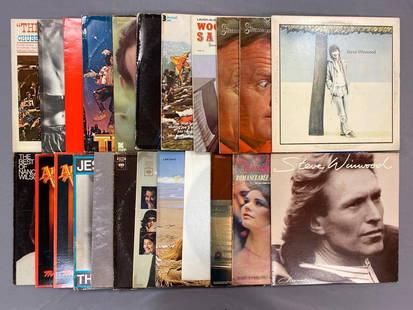 Group of 60+ Vintage Vinyl Records Including Roger Williams, Woody Woodbury and More: Includes Chronicles, Romanceable and danceable, Hawaiian Wedding song and more
