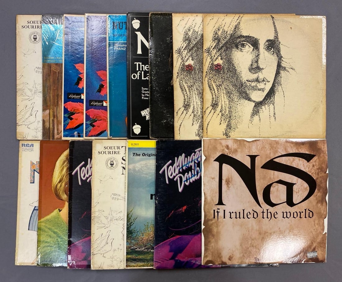 Group of 60+ Vintage Vinyl Records Including The Singing Nun, Leonard Nimoy and More (1 of 4)