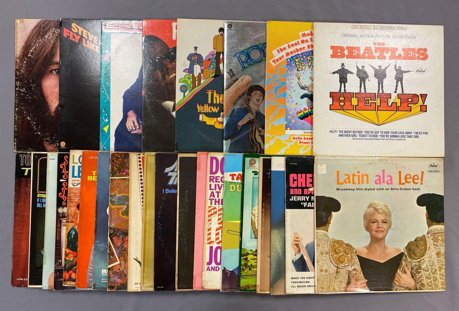 Group of 70+ Vintage Vinyl Records Including Beatles, Ray Charles and More (1 of 4)