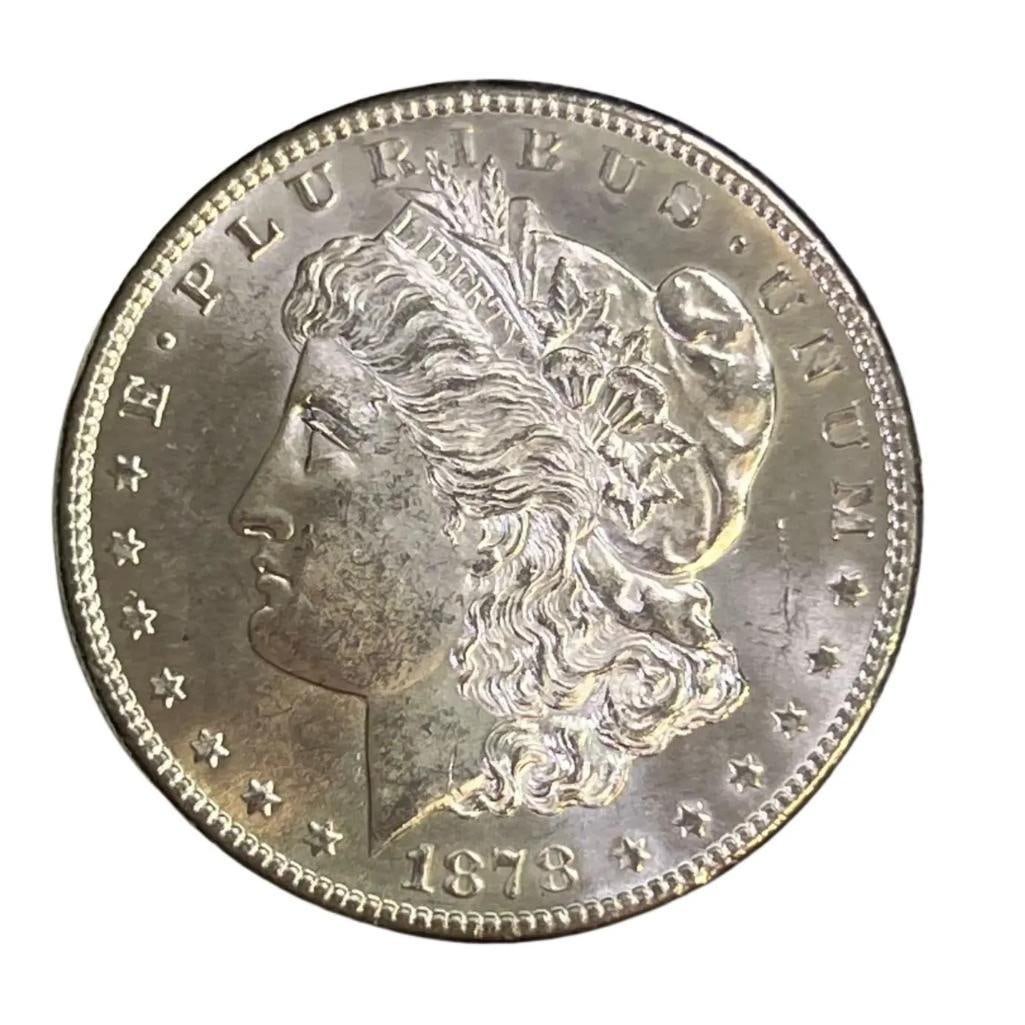 1878 S US Morgan Silver Dollar (1 of 2)