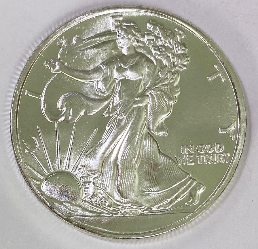 Walking Liberty Design 1oz. .999 Fine Silver: Walking Liberty Design 1oz. .999 Fine Silver